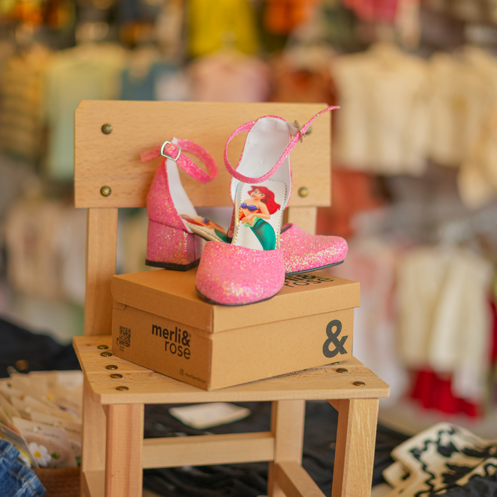 Merli&Rose Abiye Pembe Ayakkabı