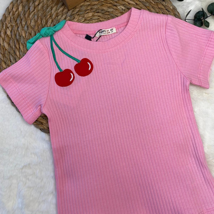 Pembe Bady Tişört