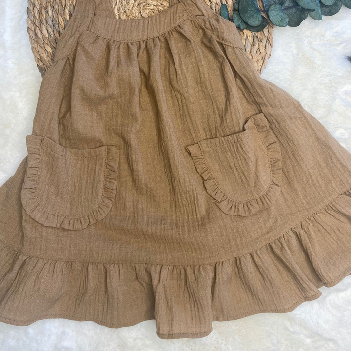 Kız Bebek Müslin Elbise