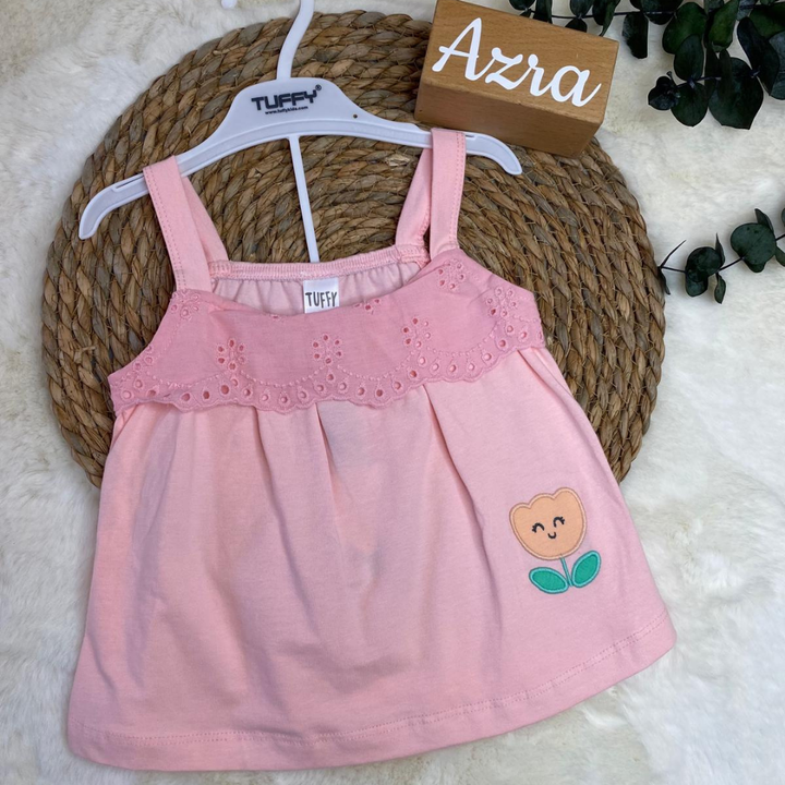 Askılı Açık Pembe Tayıtlı Takım