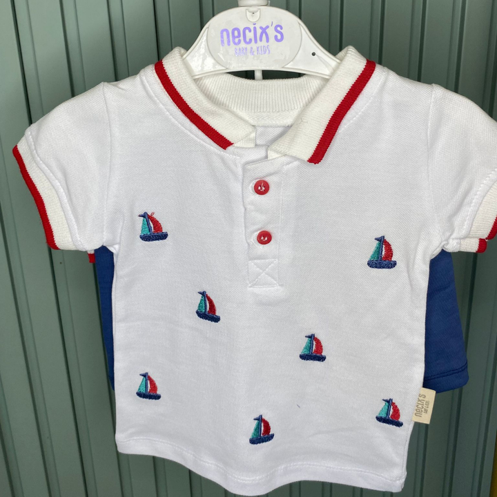 Polo Yaka Erkek Bebek Takım