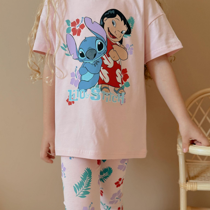 Lilo&Stitch Kapri Tayt Takım