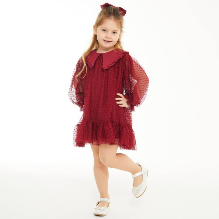 Bordo Elbise