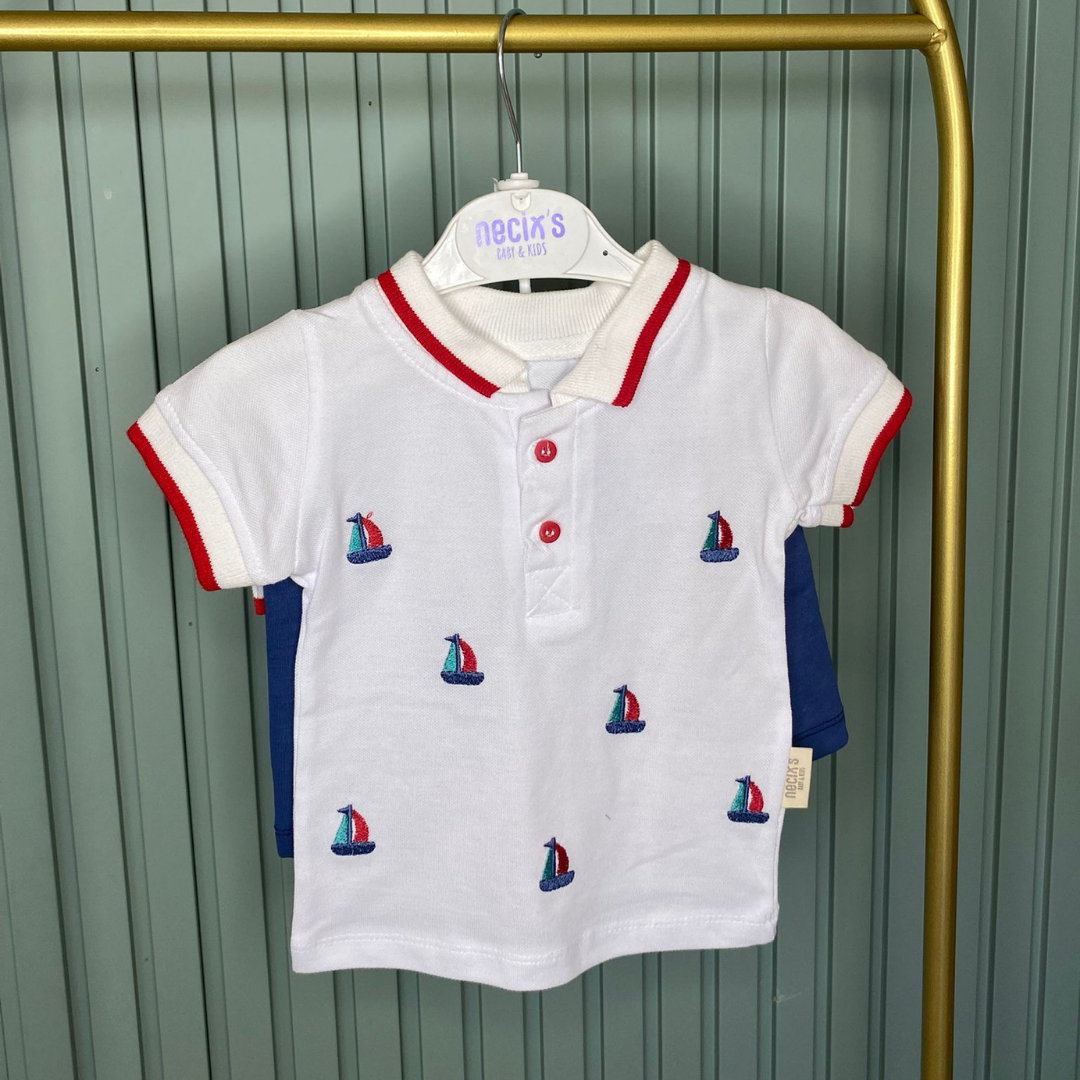 Polo Yaka Erkek Bebek Takım