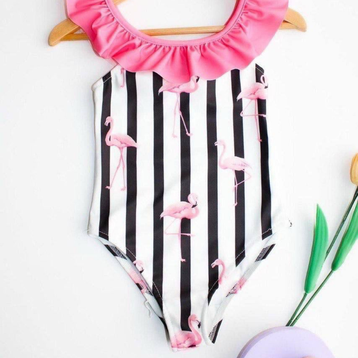 Kız Çocuk Flamingo Mayo