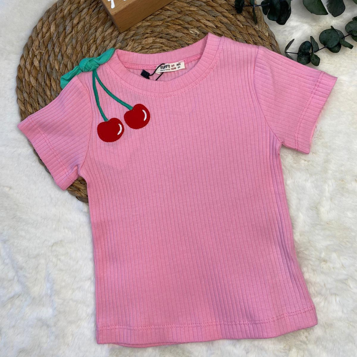 Pembe Bady Tişört