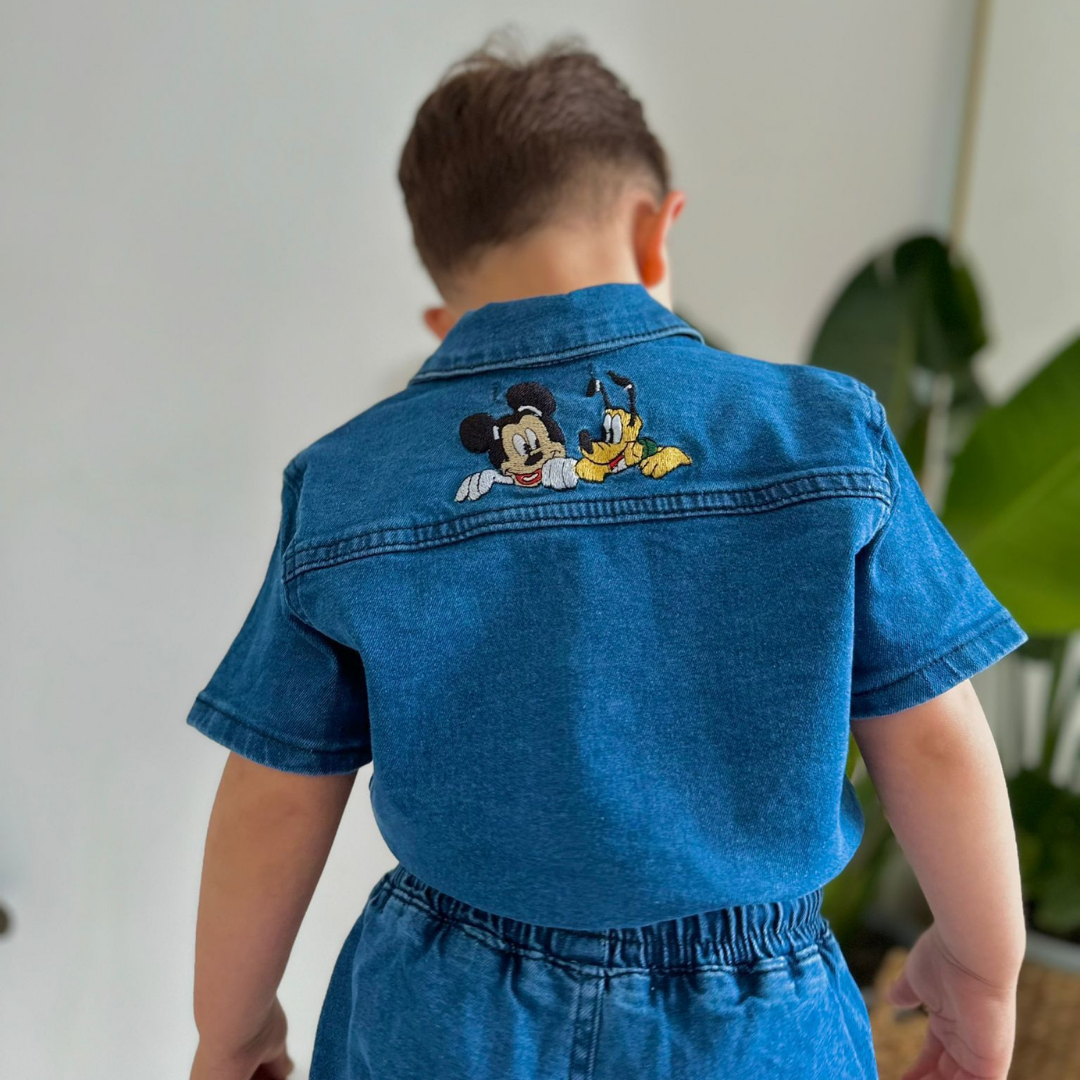 Mickey Mouse Kot Erkek Takım