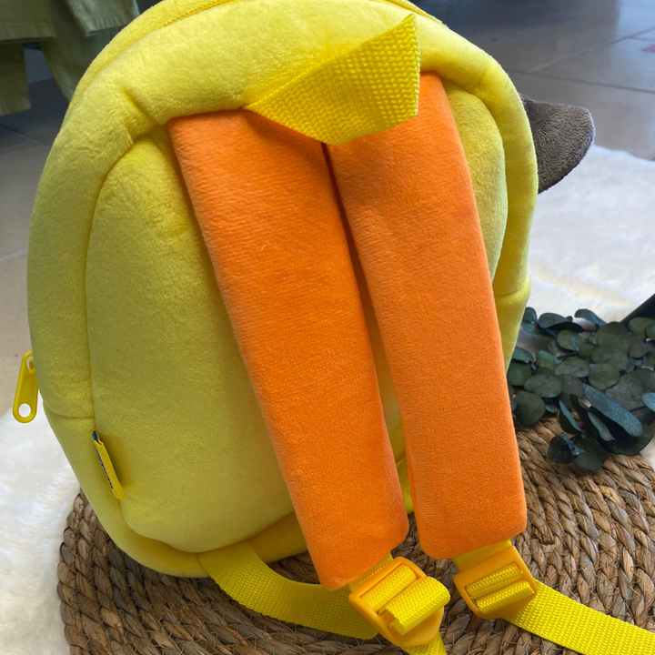 Sarı Peluş Çanta