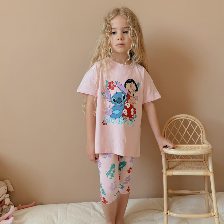 Lilo&Stitch Kapri Tayt Takım